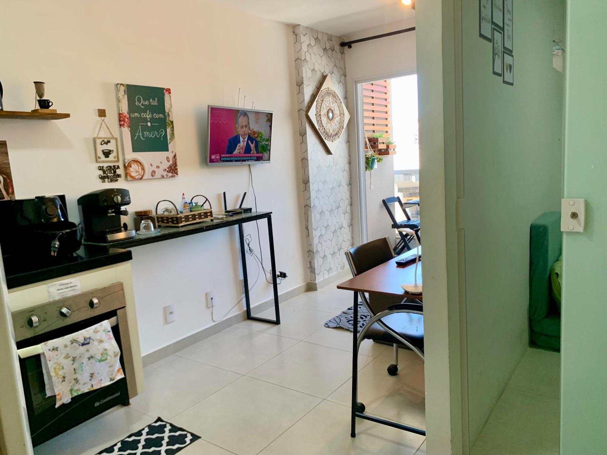 Maria Ape 02 Centro Prox A Ufjf - Cozinha Completa Apartamento Juiz de Fora